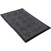 Comart - Zerbino Asciugapassi Kelly - 40x60 cm - Tappeto Sintetico Fuori Porta - Assorbente e Antipioggia - Fondo Antiscivolo in Gomma - per Ingresso Esterno o Interno - Rettangolare - Grigio Scuro