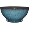 Classic Home & Garden Vaso per piante, resina sintetica, indaco Speckle, 25,4 cm, Rosie