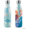 H&H Frozen Let It Bottiglia Termica Bimba, Borraccia in Acciaio Inox, Decorata, Lt 0,5, Ermetica, BPA Free