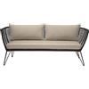 Bloomingville - Divano da giardino imbottito Mundo - Beige - Filo in PVC
