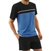 Bresdk Pigiama Corto Uomo Pigiami Estivi in Cotone Due Pezzi da Comodo Abbigliamento Casual da Uomo S-3XL