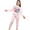 Disney Pigiama Bambina Stitch in 100% Caldo Cotone Felpato (DY50A1416) (IT, età, 3 Anni, Regular, Rosa Chiaro)