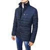 Mat Sartoriale Giubbotto Piumino Uomo Slim Fit Casual Giacca Giubbino Invernale (XXL, Blu)