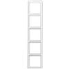 Jung, Placca per combinazione orizzontale e verticale, 5 moduli - CD585WW