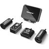 INNOVV K7 Dash Cam anteriore e posteriore con EIS Anti-Shake 2K + 2K @ 30FPS o 1080P + 1080P @ 60 fps Moto Camera, GPS, Wi-Fi, 24 ore G-Sensor, Impermeabile Moto Camera Supporto 512 GB Max