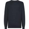 SUN 68 MAGLIONE GIROCOLLO IN COTONE A GRANA DI RISO VINTAGE