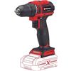 Einhell TE-CD 18/40 Li BL - Trapano a batteria Solo Power X-Change, alimentato a batteria (Li-ion, 18 V, 40 Nm, motore brushless, elettronica di velocità, fornito senza batterie e senza caricabatterie), nero, rosso