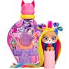 IMC Toys VIP Pets Cats Melisa | Gattini da collezione che brillano al buio, con lunghi capelli da pettinare e 15 accessori- Giocattolo per bambini e bambine +3 anni, Multicolour