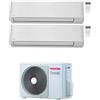 TOSHIBA NEW SEIYA CONDIZIONATORE DUAL SPLIT 9000+9000 9+9 BTU INVERTER R32 RAS-2M18G3AVG-E A+++