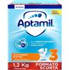 APTAMIL LATTI CRESCITA POLVERE Aptamil 3 (2X600G)X3 - Solo Top Farma