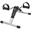 Wakects Mini Cyclette Pieghevole Pedaliera Riabilitativa Bici Pedale Regolabile Allenatore Braccia e Gambe Fit Bicicletta Fitness Display Lcd Per Anziani Disabili