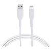 M MUTTO THINK & TECH MUTTO PVC Cavo Dati Charger USB 2.0 - Lightning 1 Meter Cavo Dati Bianco Compatibile con iPhone 11&12/X/XS/XR/8/8 Plus/7/7 Plus/6s/6s Plus/6/6 Plus/SE/5s/5/iPad/iPod/AirPods