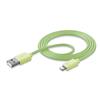 Cellularline - Usb Data Cable - Micro Usb-verde
