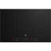 Beko PIANO COTTURA BEKO HII85720UFT 80CM INDUZIONE 5 FUOCHI 1 SEZIONE INDYFLEX NERO