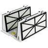 Maytronics Supporto Telaio con 4 Cartucce Filtro Gradazione Fine 50 Micron Robot Maytronics Dolphin Master M3 / Battista / Supreme M3 / Moby / Cosmos 20 - 30 / Swash CL - TC / X Force 10 - 20 - 30 / 9991412-ASSY