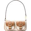 Michael Kors SM Conv POUCHETTE, Borsetta Donna, Nero, Unica