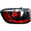 BOHHO Fanalino Posteriore Per Jeep Per Compass 2017 2018 2019 55112685AA 55112684AA Fanale Posteriore Sinistro Destro Indicatore Direzione Fanali Posteriori Spia Freno Fari Posteriori Auto(Esterno sinistro)