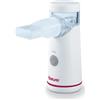Beurer IH51 Aerosol portatile a membrana oscillante. Rumorosita' 42 db Funzione di autopulizia Batteria ricaricabile 2 velocita' di nebulizzazione. Include Custodia e cavo USB-C di ricarica