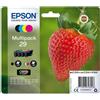 Epson Multipack Fragole 4 colori Inchiostri Claria Home 29