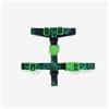 Zee.Dog Pettorina ad H per Cani Error #410 Linea Glitch, s-torace-32-53-cm