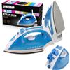 Mesko ms 5023 Iron Steel Soleplate 2200 W blu, multicolore