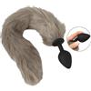 You 2 Toys Fluffy long tail Grey