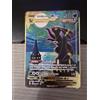 Generico Carta Umbreon Vmax 215/203 Evoluzioni Eteree Segreta riproduzione metallica TCG pkmn inglese Drago Poke