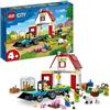 LEGO City il Fienile e Animali da Fattoria, Set con Trattore Giocattolo, Figure di Pecora, Mucca, Maiale e 4 Minifigure, Idea Regalo Creativa, Giochi Educativi per Bambini e Bambine da 4 Anni 60346
