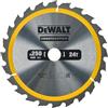 DEWALT DT1956-QZ Lame per edilizia per macchine stazionarie - lama circolare 250x30mm 24 denti stazionaria