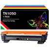 AMG Sales Toner Compatibile per Brother TN1050 TN-1050 cartucce per DCP-1612W HL-1110 HL-1210W HL-1112 HL-1212W DCP-1510 DCP-1610W MFC-1810 MFC-1910W DCP-1512 (Nero, 1-Pack)