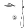 Karag Set Doccia INNA Cromato Installazione Ad Incasso