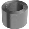 ARKA - Tubo in silicone (resistente all'ozono e alla CO2) 4/6 mm (200 m (rotolo), grigio)