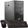Fujitsu PC Computer Desktop i5 Ram 8GB SSD 240GB DVD Mouse Tastiera W10 (Ricondizionato)
