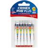 CRINEX - Phb Plus Cilindrico - Spazzolone Dentario - Fibre Tynex - Bianco - 6 spazzole per unità