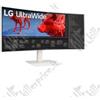 LG 38WR85QC-W, LED-Monitor 95.3 cm (37.5 pollici), white , UWQHD+, Nano-IPS, Curved, AMD Free-Sync Premium Pro, Nvidia G-Sync compatibile, 144Hz Panel