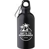 Borraccia in acciaio inox riciclato a parete singola 400 ml Sable personalizzate o neutre