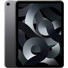 Apple iPad Air (M1, 10.9 pollici, 5a Generazione, 2022) Ricondizionato - Grigio Siderale - 256GB - Wi-Fi + Cellular - Eccellente