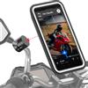 SHAPEHEART Innovazione francese,Porta cellulare scooter moto PRO con tasca magnetica,Rotazione di 360°Anti Vibrazione,Porta telefono scooter per specchietto retrovisore,Supporto cellulare Impermeabile