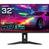 Gigabyte M32UP 31.5 Monitor gaming UHD - 3840 x 2160, 160 Hz, 1 ms, 350 cd/m², AMD FreeSync Premium Pro, DisplayHDR 400, HDMI 2.1, Displayport 1.4