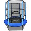 Sport One Tappeto Elastico Bambini Da Interno 3 Anni Da Giardino 5 Anni 180 cm fino a 400 diametro cm 2 Anni, Piccolo, Grande, Interno, Esterno,Trampolino Bambini Rete di Sicurezza Tappeto Esterni (140 cm)
