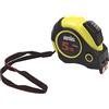 Amig - Flexometro magnetico professionale Mod.54-5 m x 19 mm - Nastro metrico automatico arrotolabile - con funzione di blocco e clip da cintura - giallo e nero
