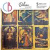Carta Deluxe Celestial Paper Gold cm 15 x 15
