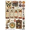 Carta di riso A4 Potions Cabinet of Curiosities