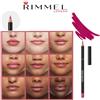 RIMMEL (div. Coty Italia Srl) RIMMEL LONDON - MATITA LABBRA LUNGA DURATA LASTING FINISH , 125