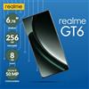 realme Smartphone Realme GT6 8GB Ram 256GB 6.78" 5G Razor Green DS Italia