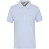 BARBOUR POLO PORTSDOWN TOP BREEZE BLUE HESSIAN