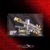 SHOWCASE LAB TECA IN PLEXIGLASS ACRILICO-SHOWCASE-PER SET LEGO® 42055-ESCAVATORE DA MINIERA