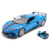 Maisto CHEVROLET CORVETTE STINGRAY (HIGH WING) 2020 BLUE 1:18