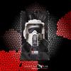 SHOWCASE LAB TECA IN PLEXIGLASS ACRILICO-SHOWCASE-TECA PER LEGO 75305-CASCO DA SCOUT TROOPER