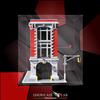 SHOWCASE LAB TECA IN PLEXIGLAS ACRILICO-SHOWCASE-TECA SET LEGO 75827-CASERMA GHOSTBUSTERS-